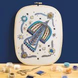 AGA Ateliér 59 Vyšívanie korálkami Korálkový vták - Atelier 59 Beadwork