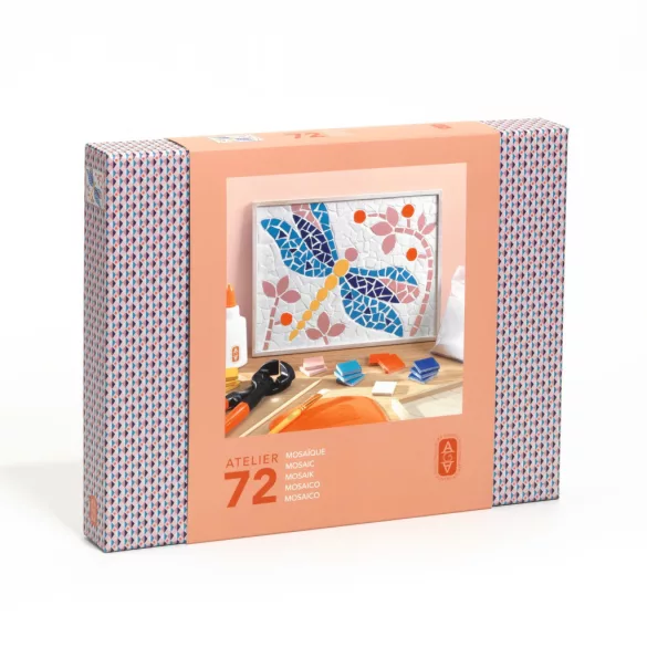AGA Atelier 72 Mozaikový obraz Vážka - Atelier 72 Mosaic
