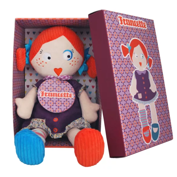 Mistinguettes plyšová bábika 34 cm – Francette