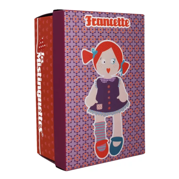 Mistinguettes plyšová bábika 34 cm – Francette