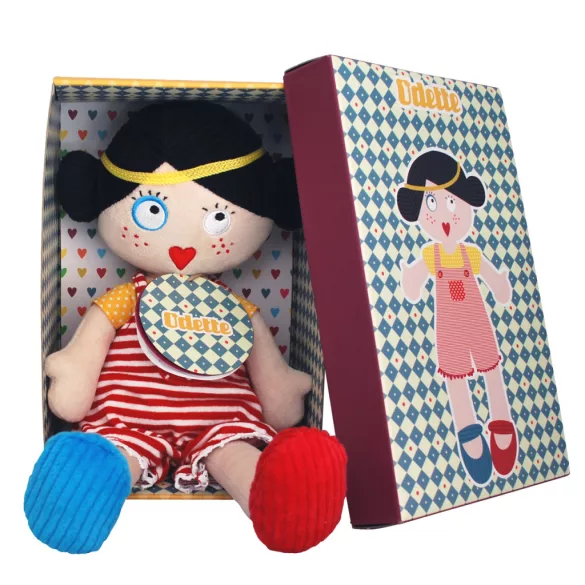 Mistinguettes plyšová bábika 34 cm - Odette