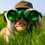 Navir Dvojokulárne zelené detské ďalekohľady - Special 40 Green Binocular with Case