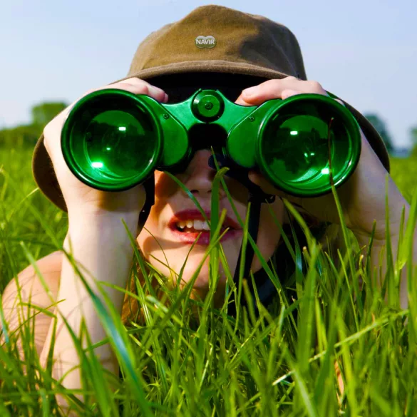 Navir Dvojokulárne zelené detské ďalekohľady - Special 40 Green Binocular with Case