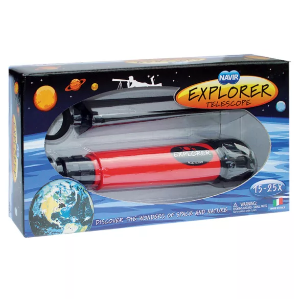 Detský ďalekohľad Navir Explorer Telescope 15-25x35 so statívom