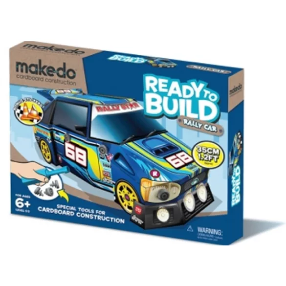 Makedo Ready to Build – Autá – Rallyové auto – Rally Car