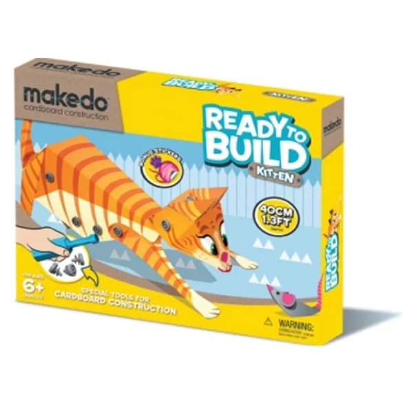 Makedo Ready to Build – Domáce zvieratá – Mačiatko – Kitten