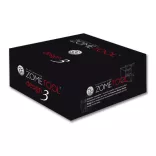 ZomeTool Vedecká stavebnica – ZomeTool v čiernej a bielej – Design 3