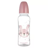 Canpol babies Fľaša s úzkym hrdlom, CUTE ANIMALS, 250 ml – zajačik