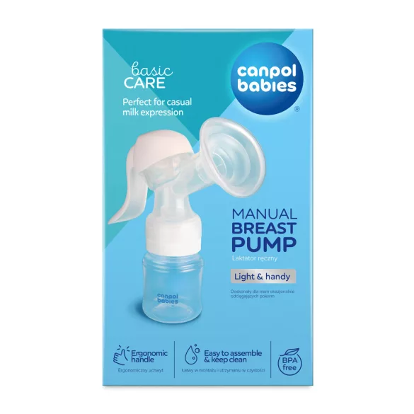 Canpol babies Ručná odsávačka mlieka, Basic