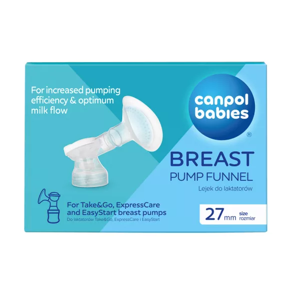 Canpol babies Násada na odsávačku s pružným okrajom, 27 mm