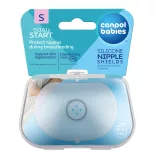Canpol babies EasyStart silikónové chrániče bradaviek, 2 ks, veľkosť S