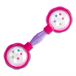 Canpol babies BARBELL hrkálka, ružová
