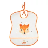 Canpol babies Prateľná mäkká zásterka CUTE ANIMALS – líška