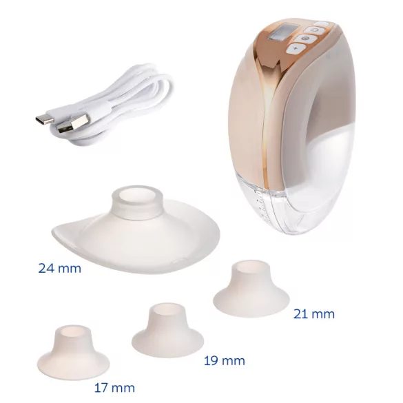 Canpol babies Hands-Free prenosná elektrická odsávačka mlieka bez použitia rúk
