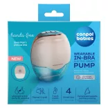Canpol babies Hands-Free prenosná elektrická odsávačka mlieka bez použitia rúk