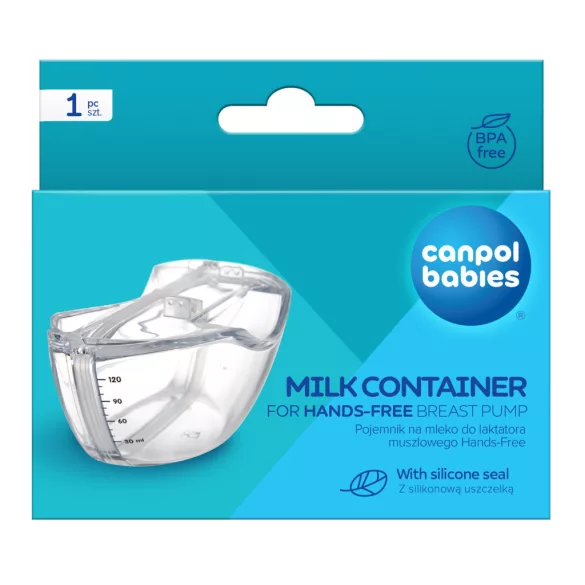 Canpol babies Zásobník na mlieko pre odsávačku Hands-Free