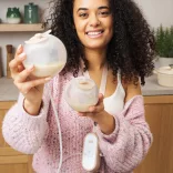 Canpol babies MilkShell dvojitá odsávačka mlieka do podprsenky