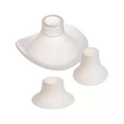   Canpol babies Náhradná silikónová náustka a vložky, 24/21/19 mm pre odsávačku Hands-Free