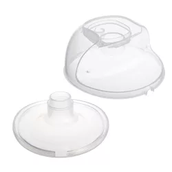   Canpol babies náhradná silikónová náustka 24 mm a zberná nádoba na mlieko pre odsávačku SmartSense