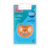 Canpol babies Gumový cumlík v tvare čerešne CUTE ANIMALS 6–18 mesiacov 1 ks