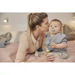 Canpol babies Sada symetrických silikónových cumlíkov, Light touch, 6–18 mesiacov, PURE COLOR, 2 ks