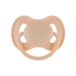 Canpol babies Gumový cumlík v tvare čerešne, NUDE, 0–6 mesiacov, 1 ks – krémová