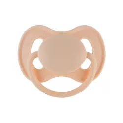   Canpol babies Gumový cumlík v tvare čerešne, NUDE, 0–6 mesiacov, 1 ks – krémová