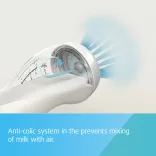 Canpol babies S-tvarová fľaša s širokým hrdlom a protikolikovým ventilom, 310 ml