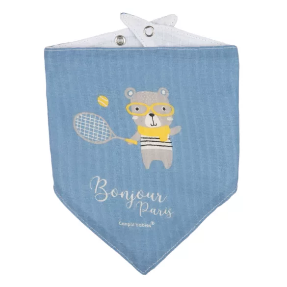 Canpol babies Muslinová zásterka, 2 ks - BONJOUR PARIS