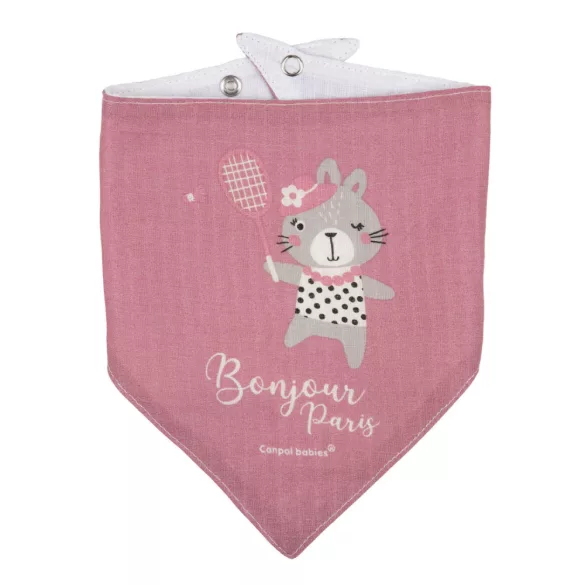 Canpol babies Mušelínové bryndáky, 2 ks – BONJOUR PARIS