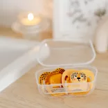 Canpol babies Sada symetrických silikónových cumlíkov, BabiesBoo, 18 mesiacov+, 2 ks, oranžová