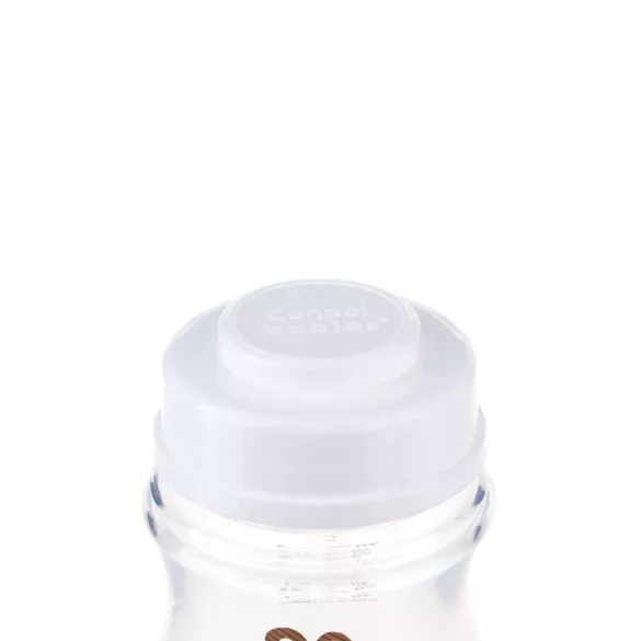 Canpol babies Antikolíková fľaša, EasyStart, EXOTIC ANIMALS, 120 ml – modrá