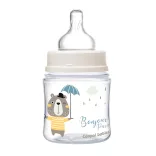 Canpol babies Antikolíková fľaša, EasyStart, 120 ml, BONJOUR PARIS - modrá