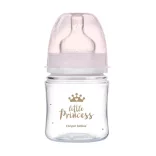 Canpol babies Antikolíková fľaša, EasyStart, ROYAL BABY, 120 ml – ružová
