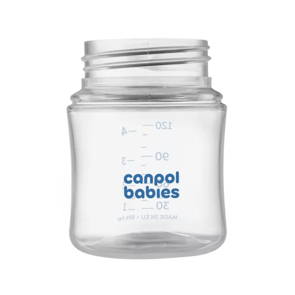 Canpol babies Sada fliaš na skladovanie materského mlieka, 3x120 ml