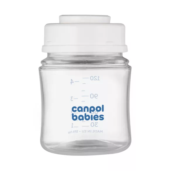 Canpol babies Sada fliaš na skladovanie materského mlieka, 3x120 ml