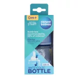 Canpol babies Antikolíková fľaša, EasyStart, GOLD, 120 ml – modrá