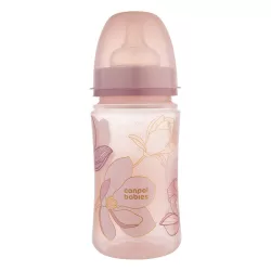   Canpol babies Antikolíková fľaša, EasyStart, GOLD, 240 ml – ružová