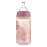 Canpol babies Antikolíková fľaša, EasyStart, GOLD, 240 ml – ružová