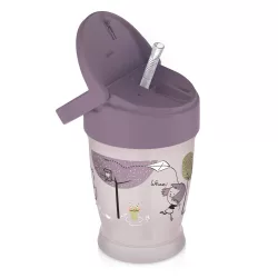 LOVI Pohárik s brčkom JUNIOR 250 ml Lovely – dievča
