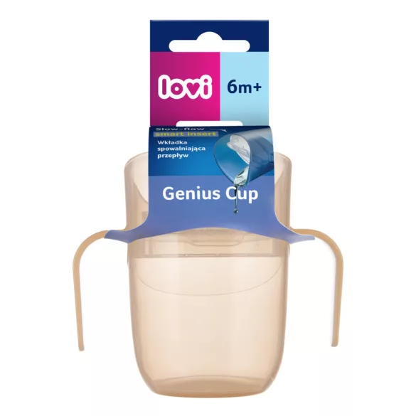 LOVI GENIUS Pohárik na pitie 150 ml – Nude