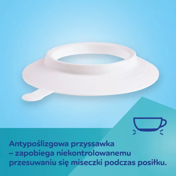Canpol babies Melamínová miska s prísavkou, 270 ml, EXOTIC ANIMALS – sivá