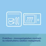 Canpol babies Silikónová miska s priehradkami, s prísavkou, 360 ml, DOTS – ružová