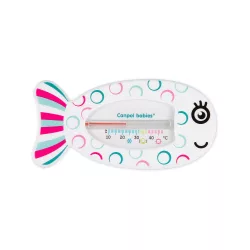 Canpol babies Teplomer do kúpeľa, FISH – ružový