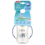 Canpol babies Naučný pohárik so silikónovým náustkom, CUTE ANIMALS, 320 ml, psík