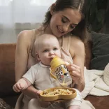 Canpol babies Ťažký pohárik s náustkom, 270 ml, BabiesBoo, gepard