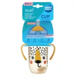 Canpol babies Ťažký pohárik s náustkom, 270 ml, BabiesBoo, gepard