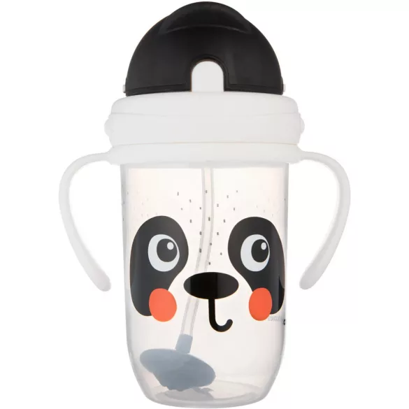 Canpol babies Ťažký pohárik s náustkom, 270 ml, BabiesBoo, panda