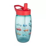 Canpol babies Športová fľaša s výklopným náustkom, Cars, 400 ml