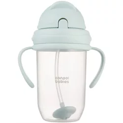 Canpol babies Ťažký pohárik s náustkom, 270 ml, mäta